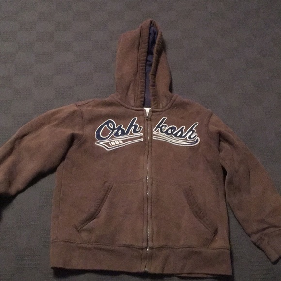 Boys Osh Kosh full zip hoodie - Picture 1 of 2